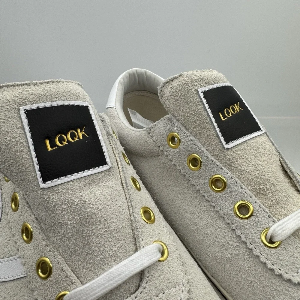 Brand New Vans X LQQK Studios Epoch Sport LX Cream Beige Shoes Men's Size 10